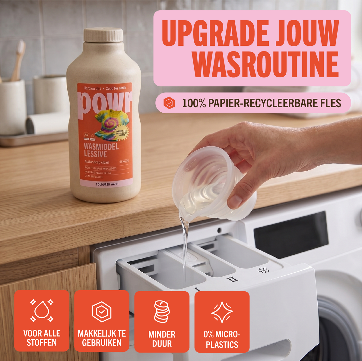 POWR Liquid POWR linge coloré