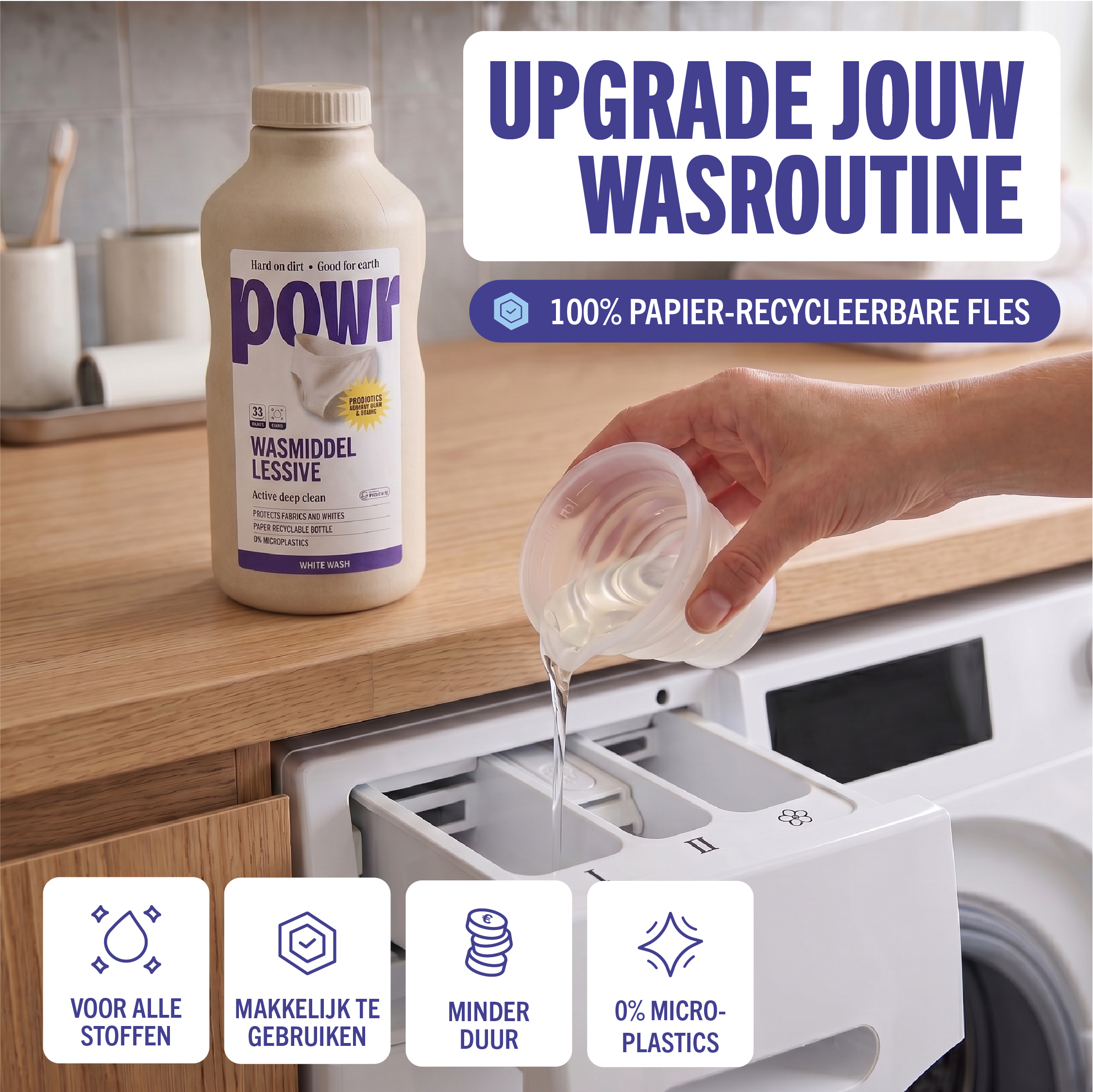 POWR Liquid POWR linge blanc