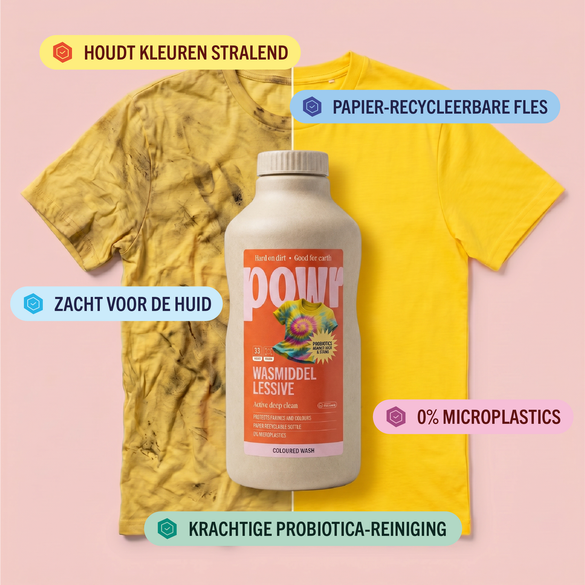 POWR Liquid POWR linge coloré