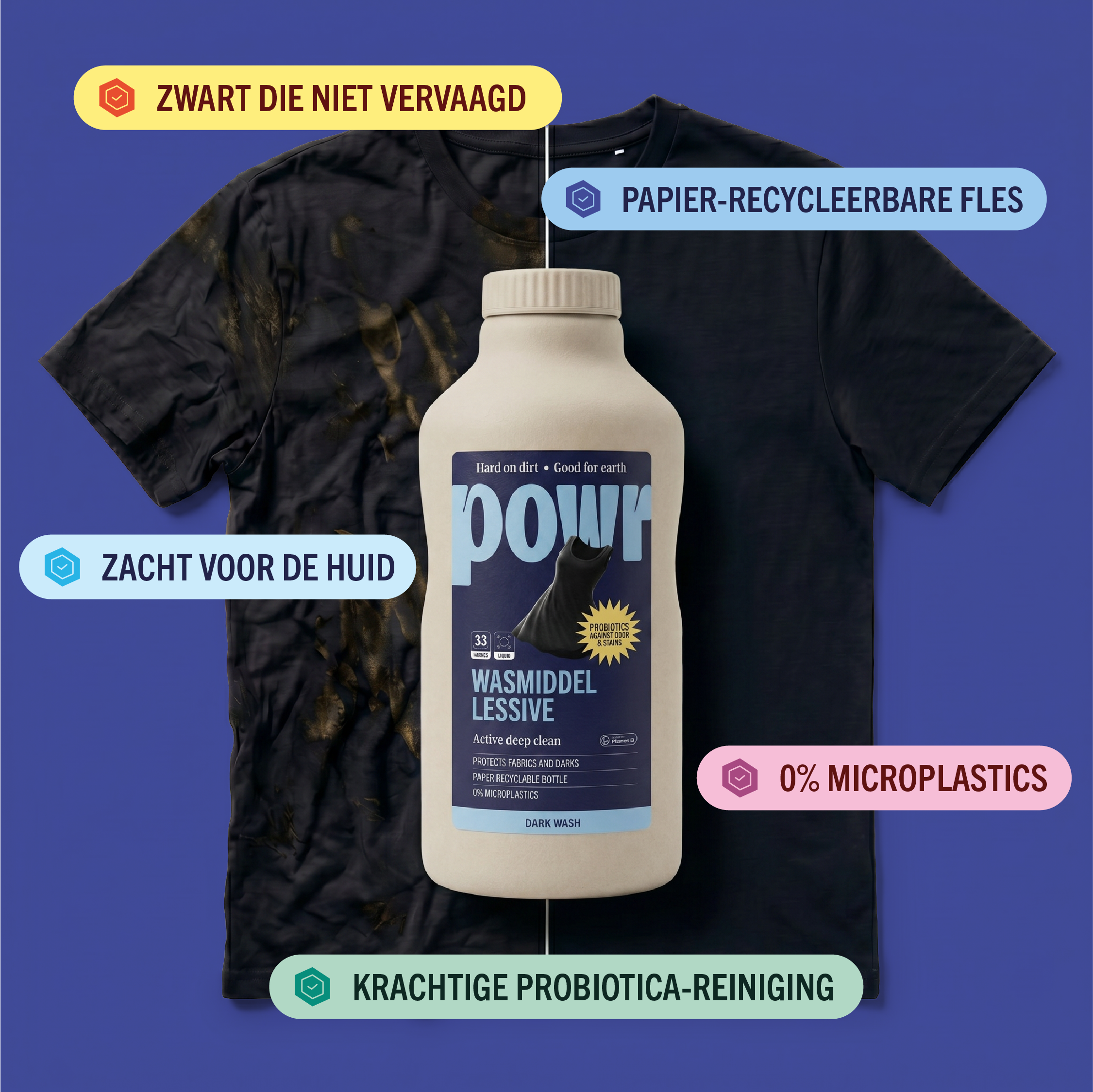POWR Liquid POWR linge foncé