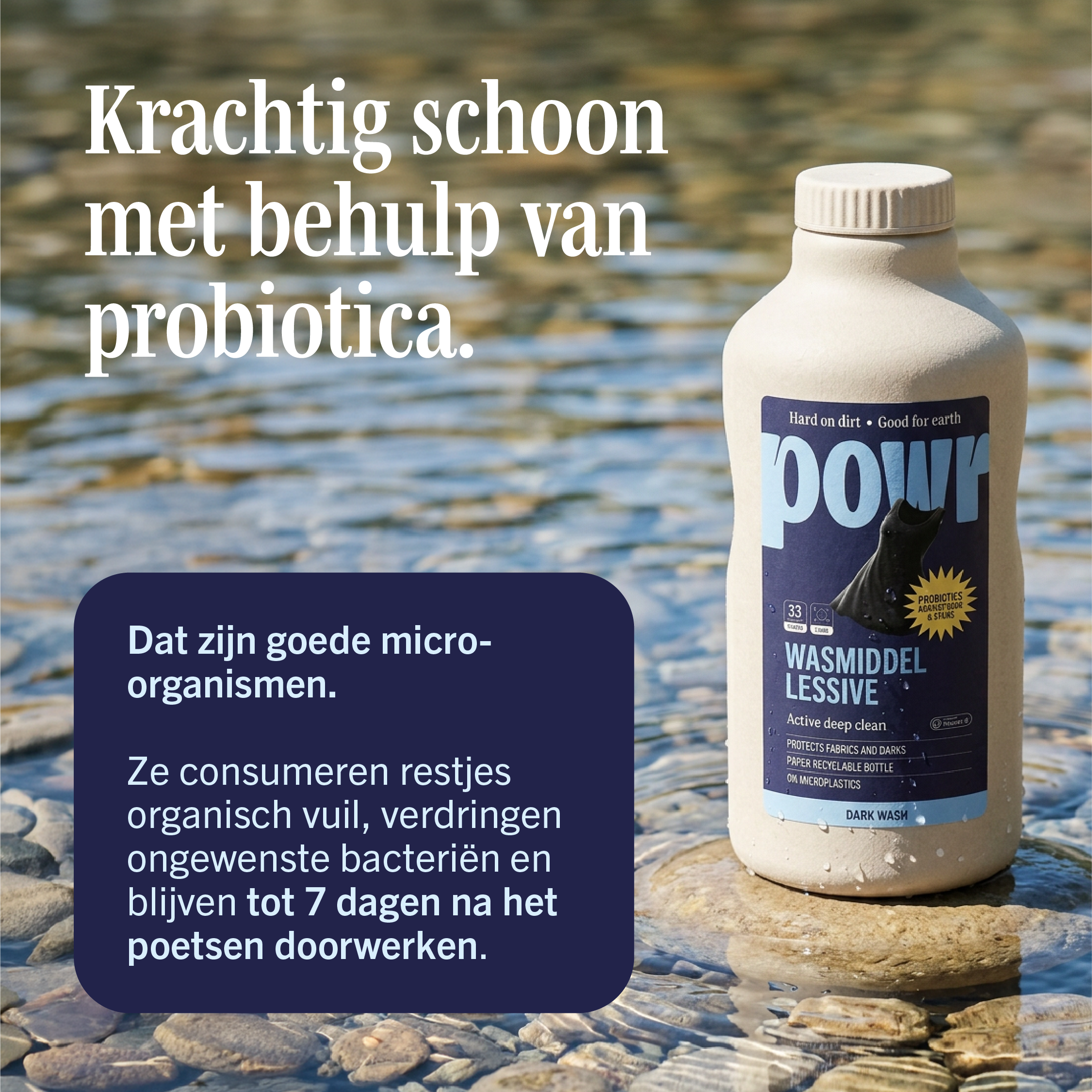 POWR Liquid POWR linge foncé