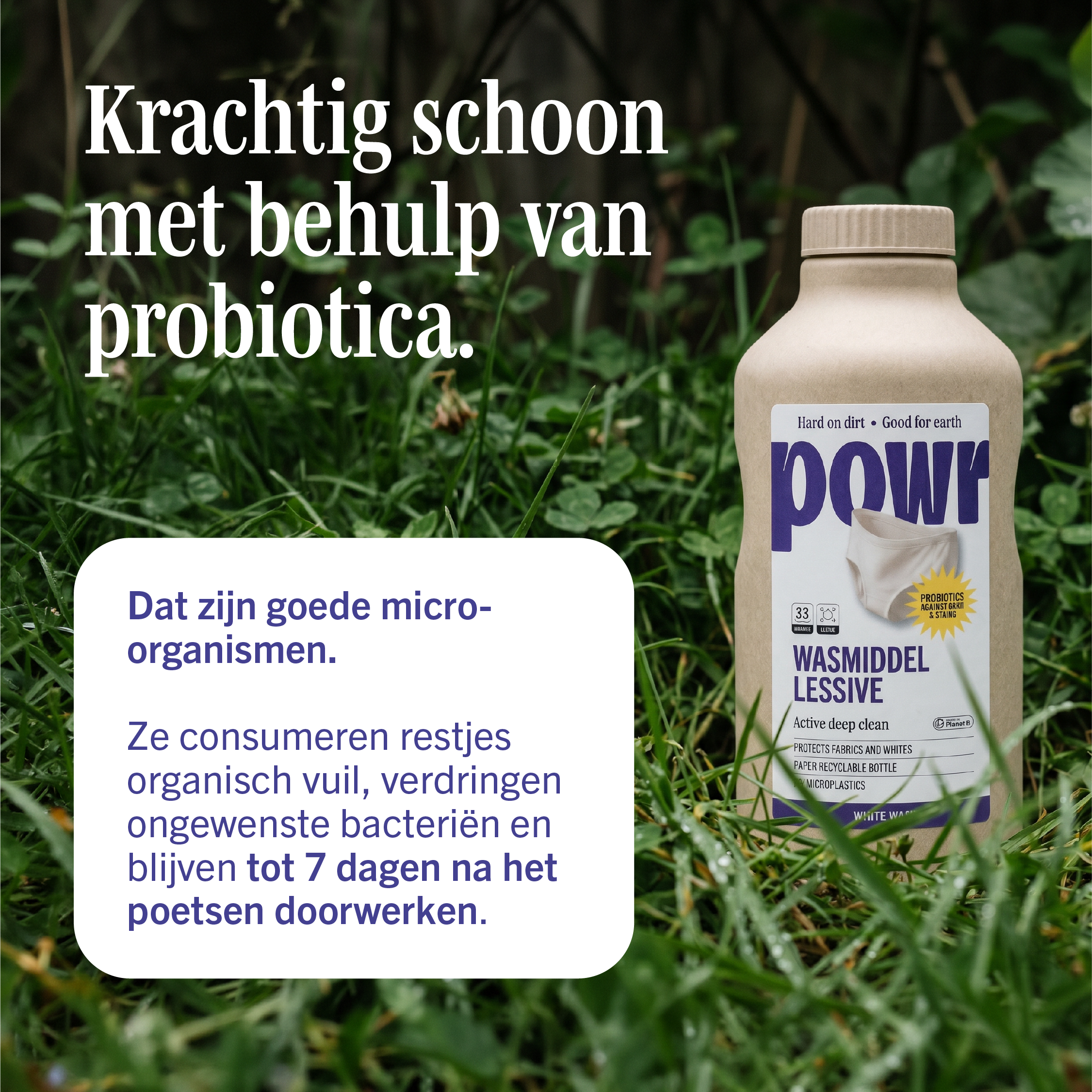 POWR Liquid POWR linge blanc
