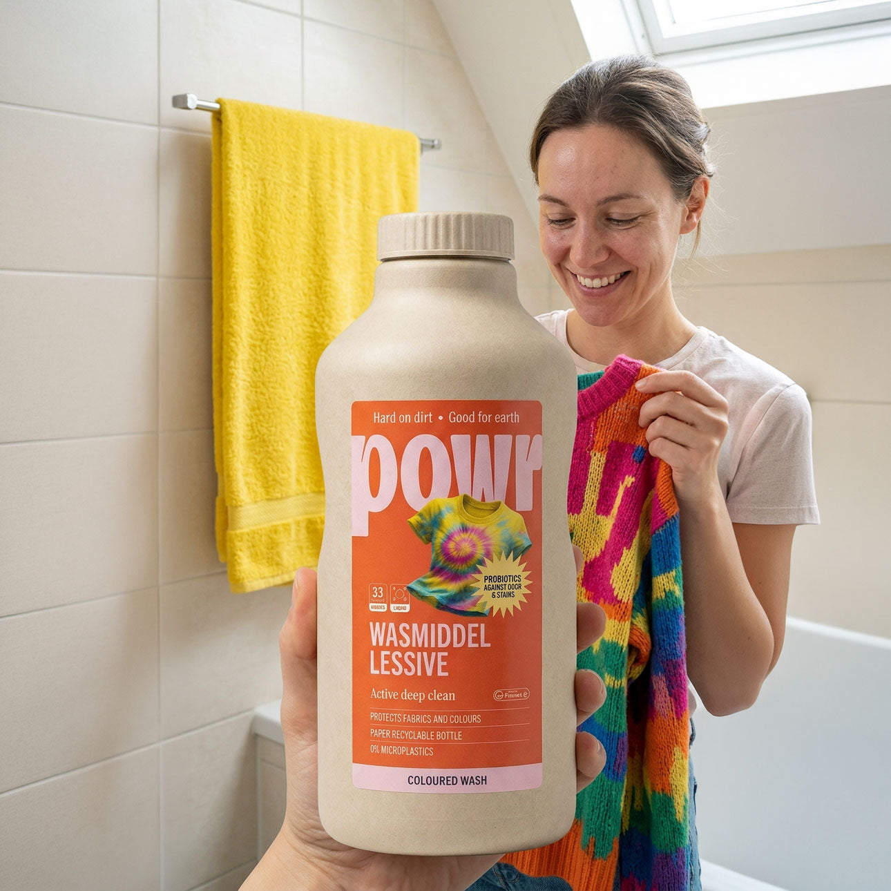 POWR Liquid voor gekleurde was