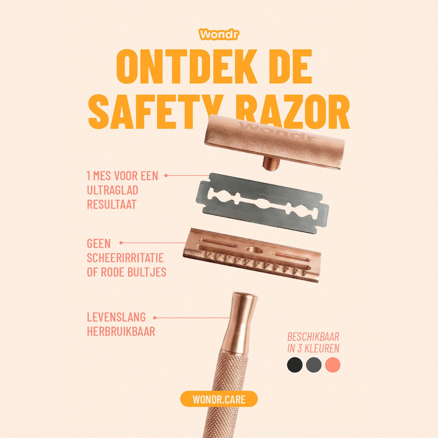 Kit de rasoir de sûreté
