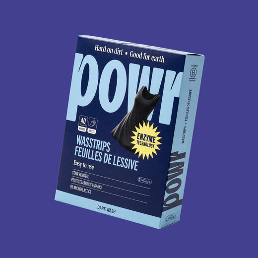 POWR Feuilles de lessive linge foncé