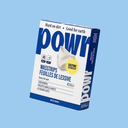 POWR Feuilles de lessive linge blanc