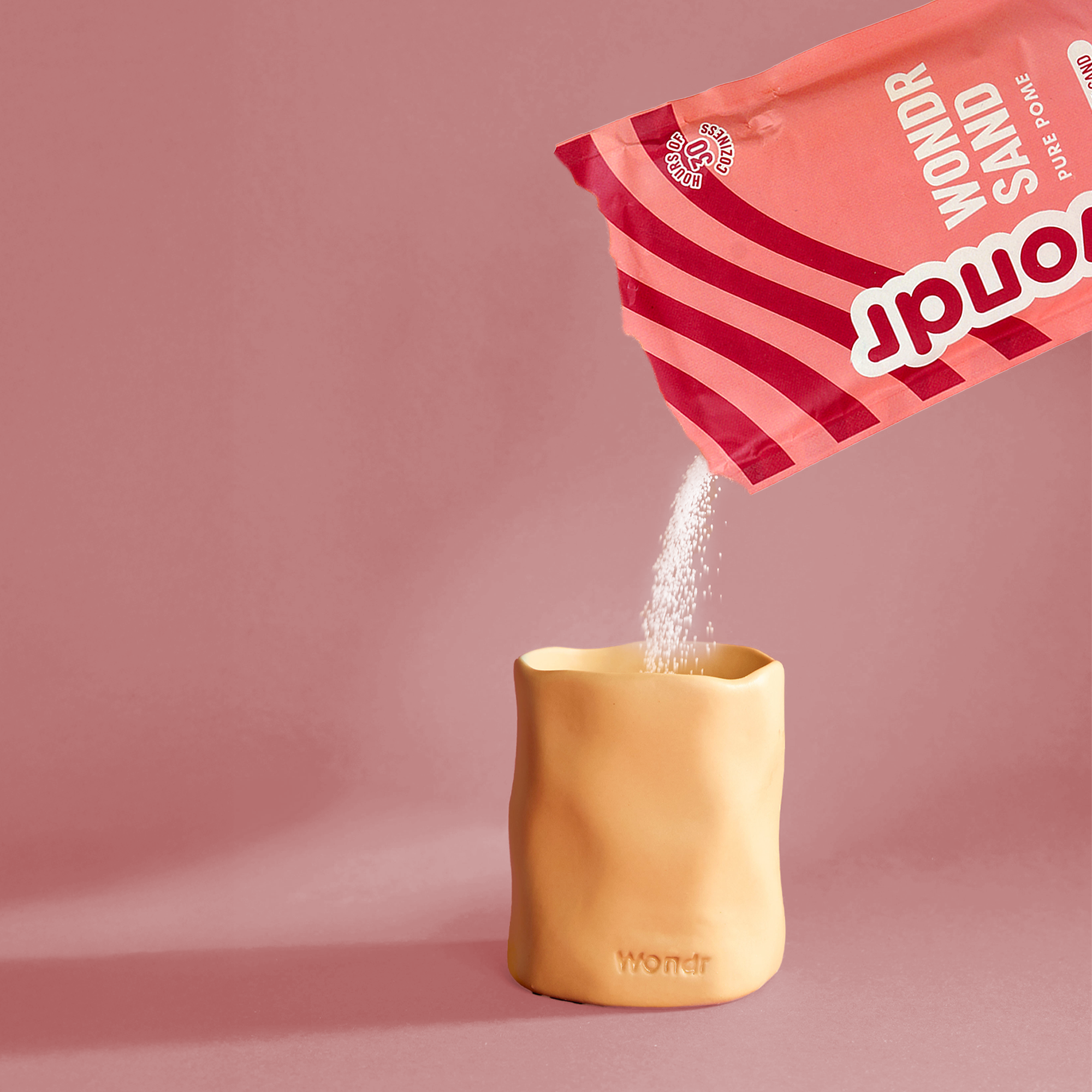 POMME PUR | Recharge de sable pour bougies WONDR