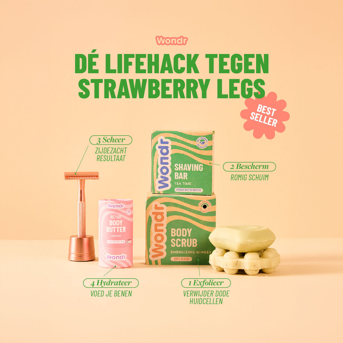 SHAVING MOMENT | WONDR bundel